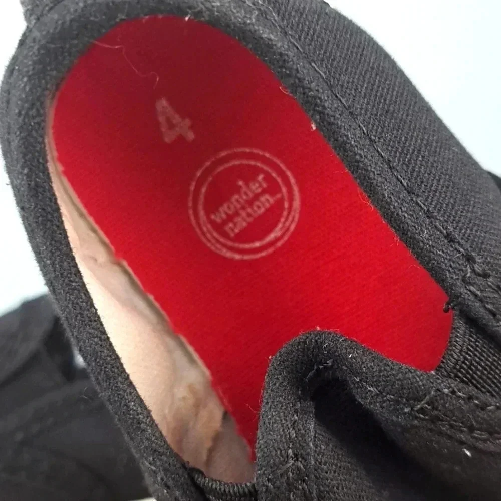 Infant Sneakers, Black and White, sz 4 - Picture 8 of 8